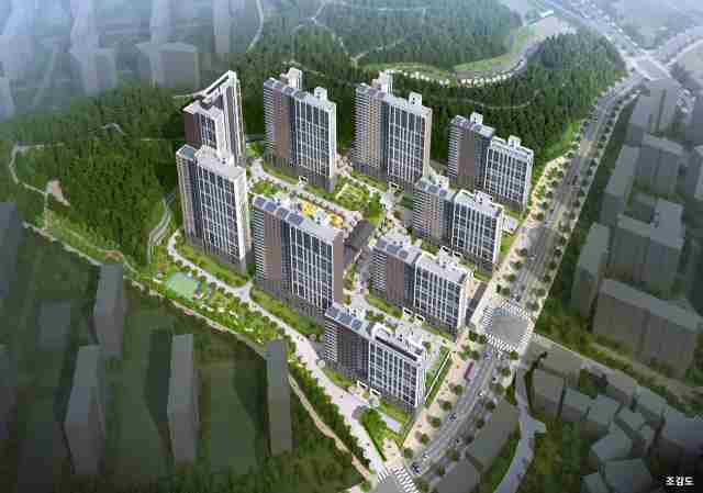 songdo-xi 아파트 단지 브로슈어